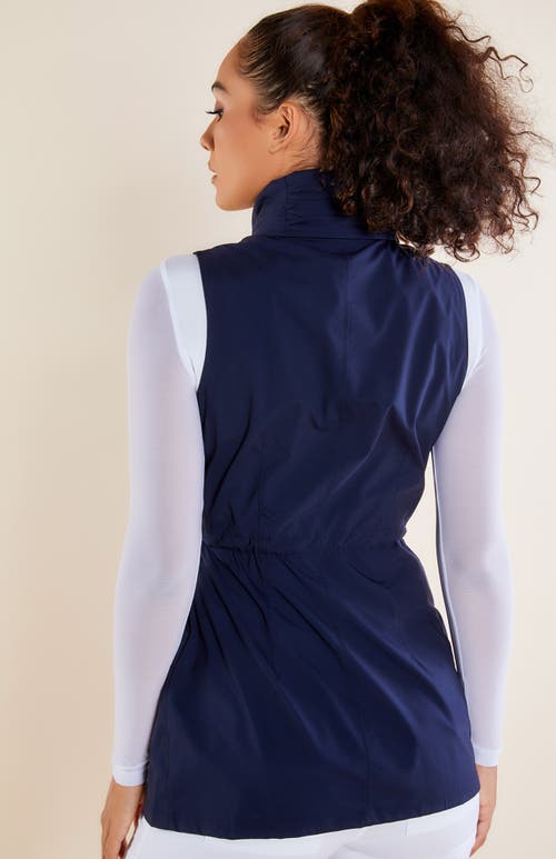 Anatomie Delaney Travel Vest In Navy