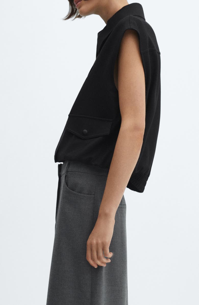 MANGO Zip Vest, Alternate, color, 