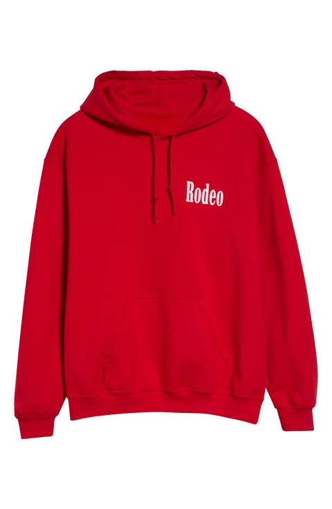 Flag Logo Fleece Graphic Hoodie