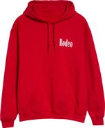 Rodeo Work Wear Flag Logo Fleece Graphic Hoodie