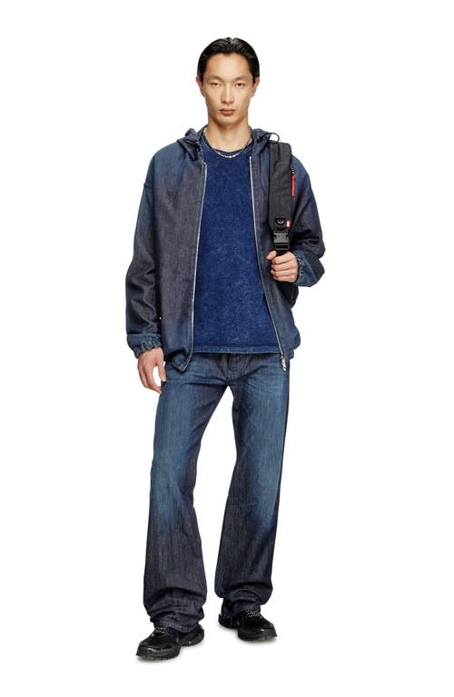 Diesel ® Denim Look Jersey T-shirt