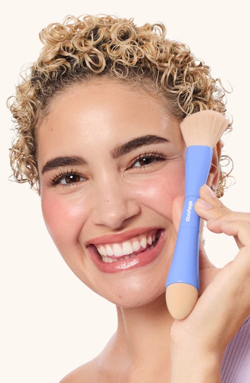 Alleyoop Multi-tasker 4-in-1 Makeup Brush In Blue