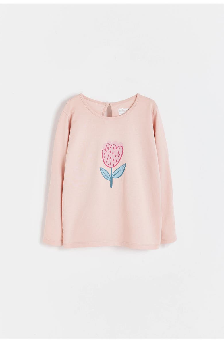 Babycottons Hearts Tee for Infant, Main, color, Pink