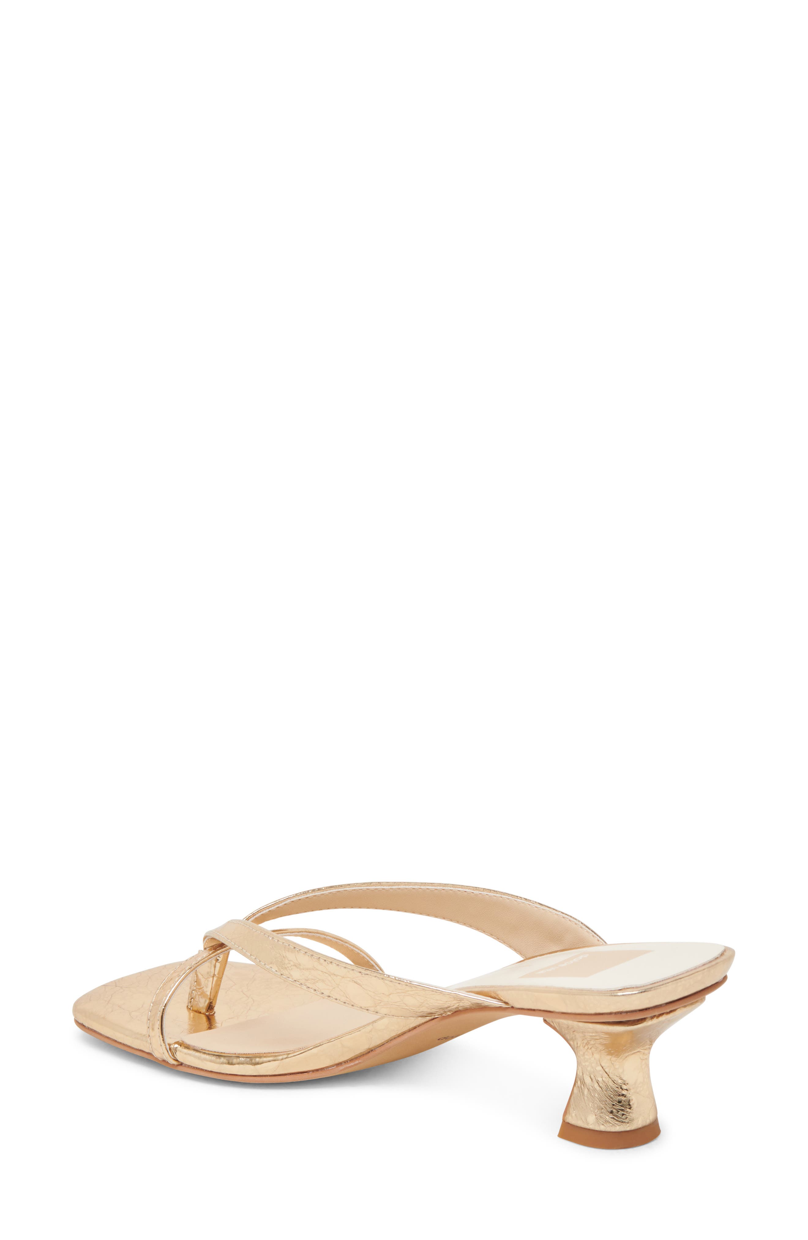 Женские сандалии Dolce Vita Brevel Kitten Heel Flip Flop — фото 2