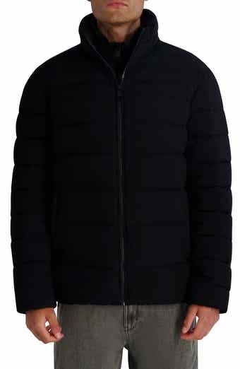 KARL LAGERFELD PARIS Quilted Midweight Puffer Jacket