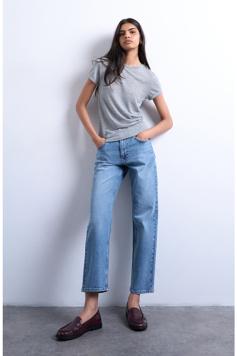 Orson Straight Leg Jeans, Alternate, color, LIGHT BLUE