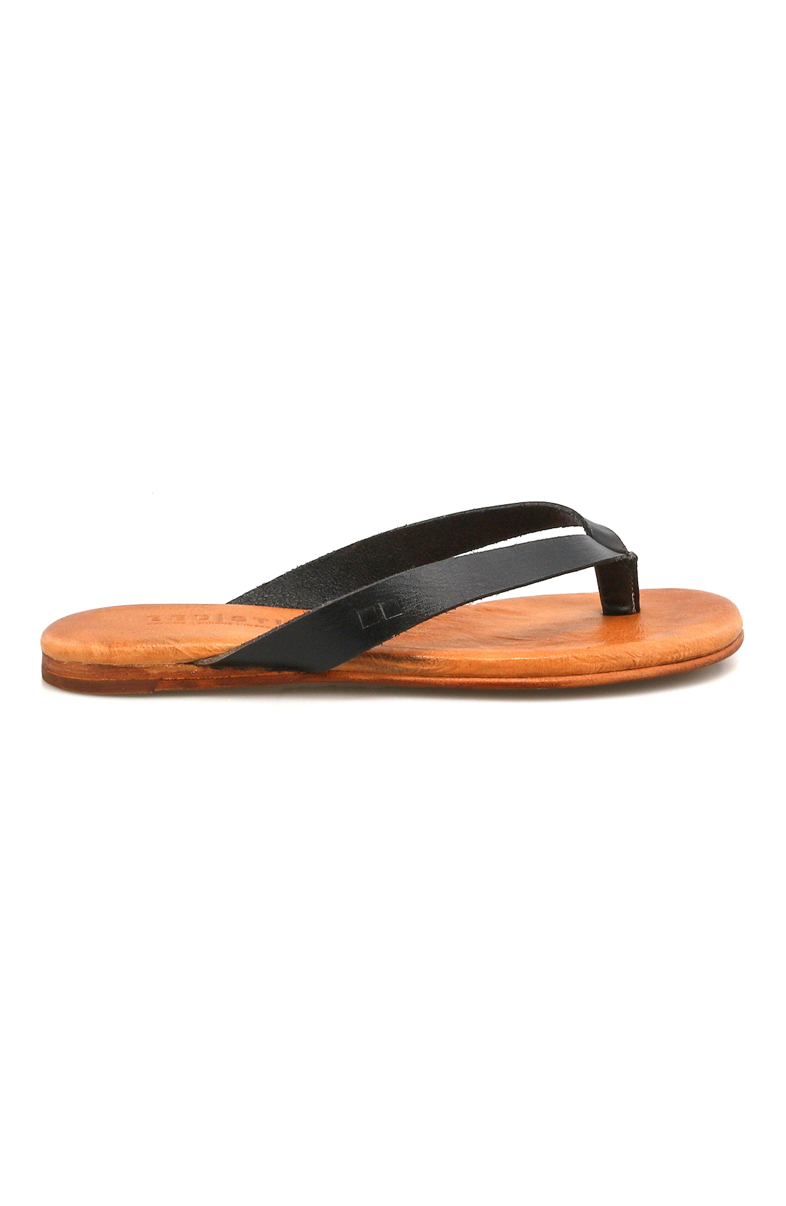 Bed Stu Calma Resort Sandal, Alternate, color, Black Rustic