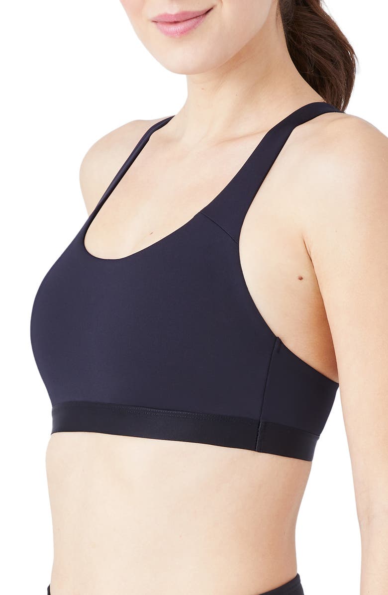 b.tempt'd by Wacoal B.Active Sports Bra, Alternate, color, Night