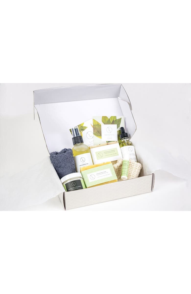 Lizush Fresh Earthy Natural Skincare Set For Men, Main, color, Assorted