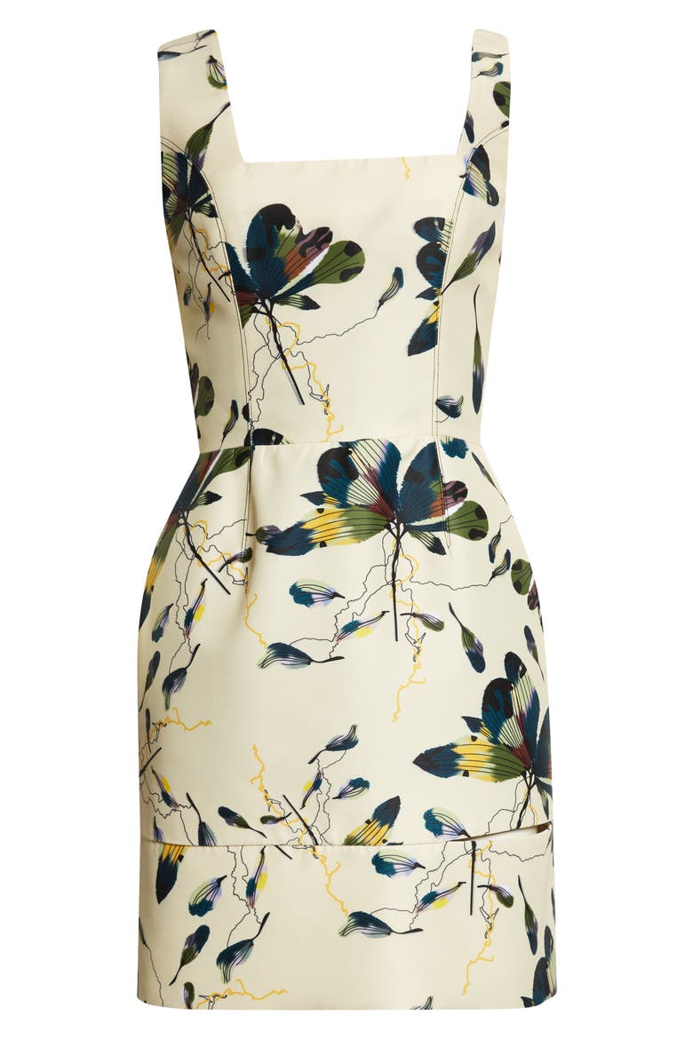 Casia Floral Dress, Alternate, color, BLS PRINT