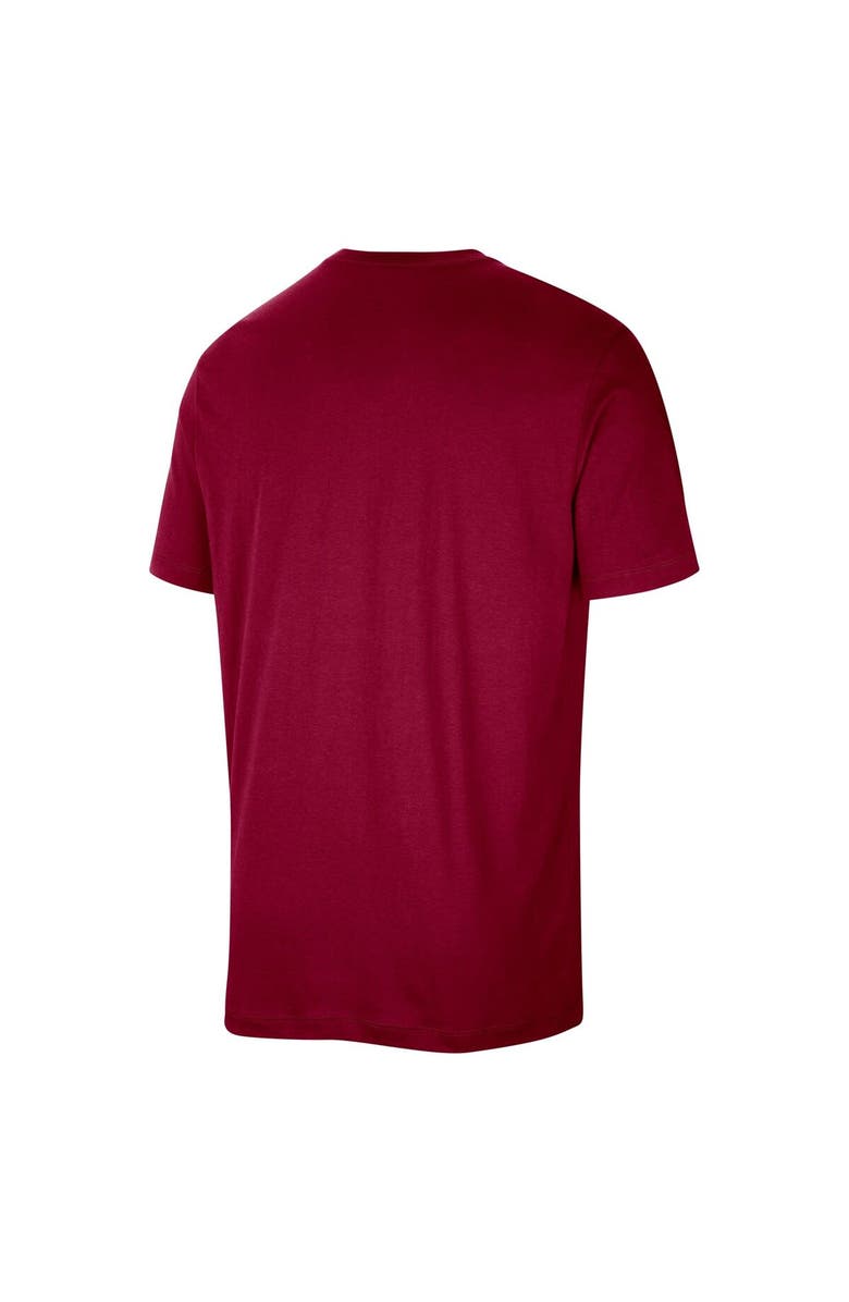 Nike Men's Nike Wine Cleveland Cavaliers 2025/26 On-Court Flare Dri-FIT Tri-Blend Practice T-Shirt, Alternate, color, Wine