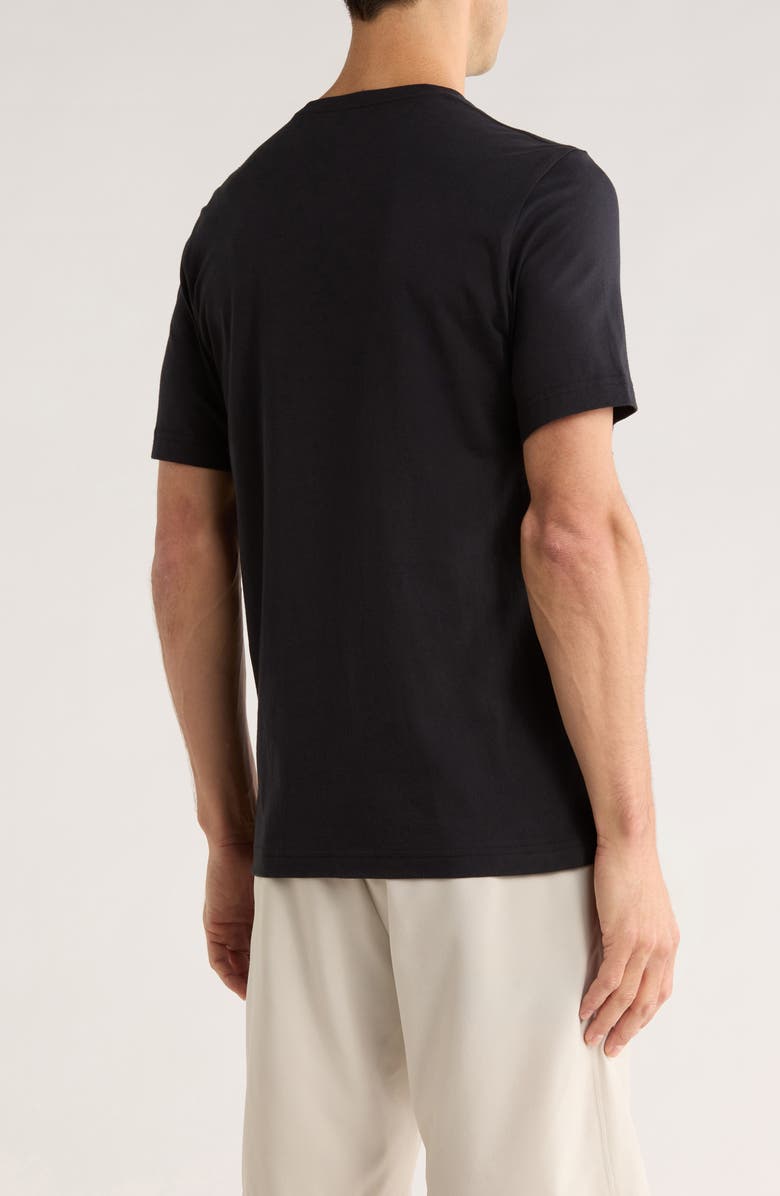 TravisMathew Record Locator Cotton Graphic T-Shirt, Alternate, color, Black