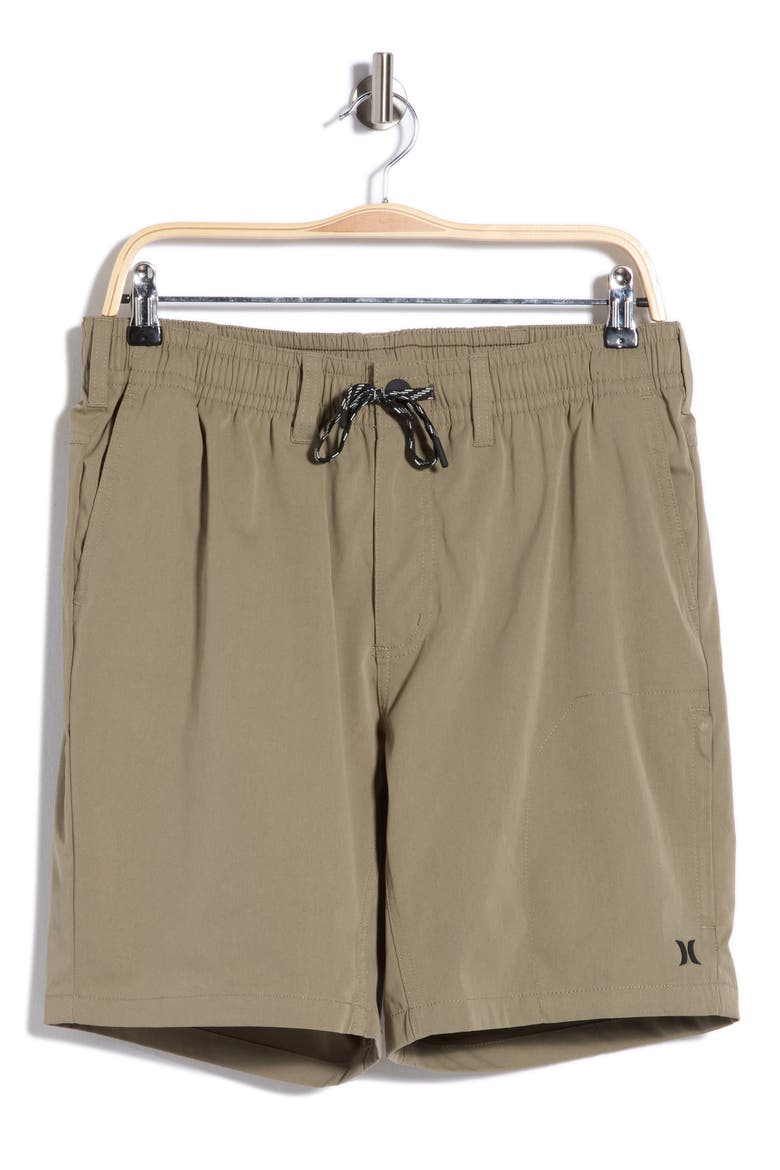 Expedition Drawstring Shorts, Alternate, color, IGUANA