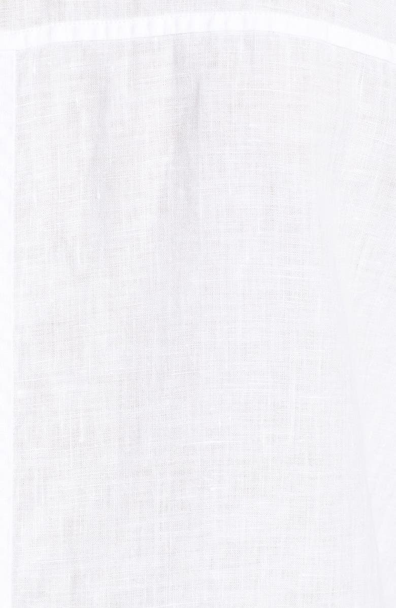 Eileen Fisher Organic Linen Classic Collar Boxy Shirt, Alternate, color, 