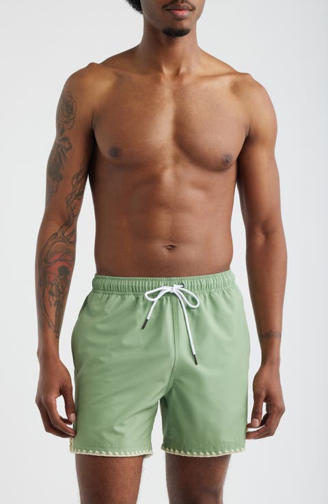 Hotel Stitch Swim Trunks