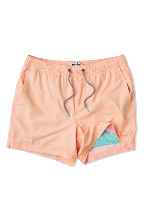 Solid Happy Hour 5-Inch Swim Trunks