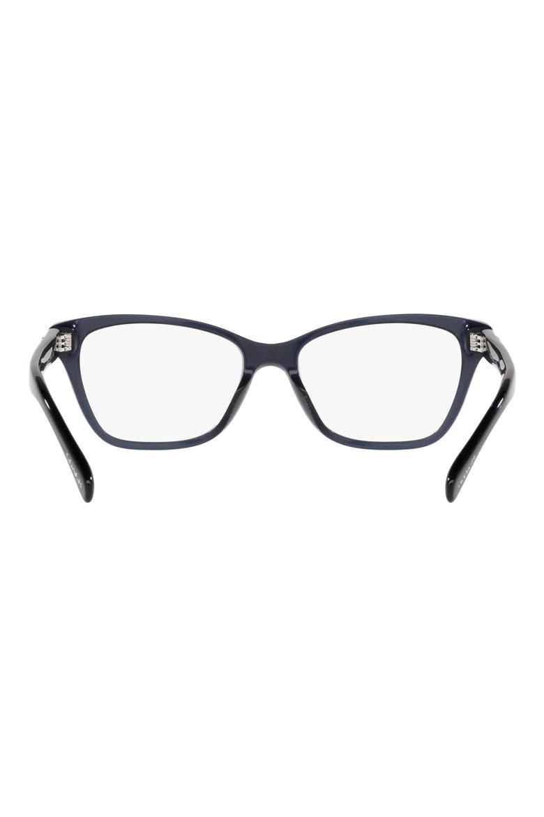 52mm Butterfly Glasses, Alternate, color, BLACK