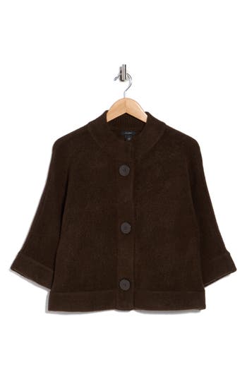 Halogen ® Wide Sleeve Top In Brown