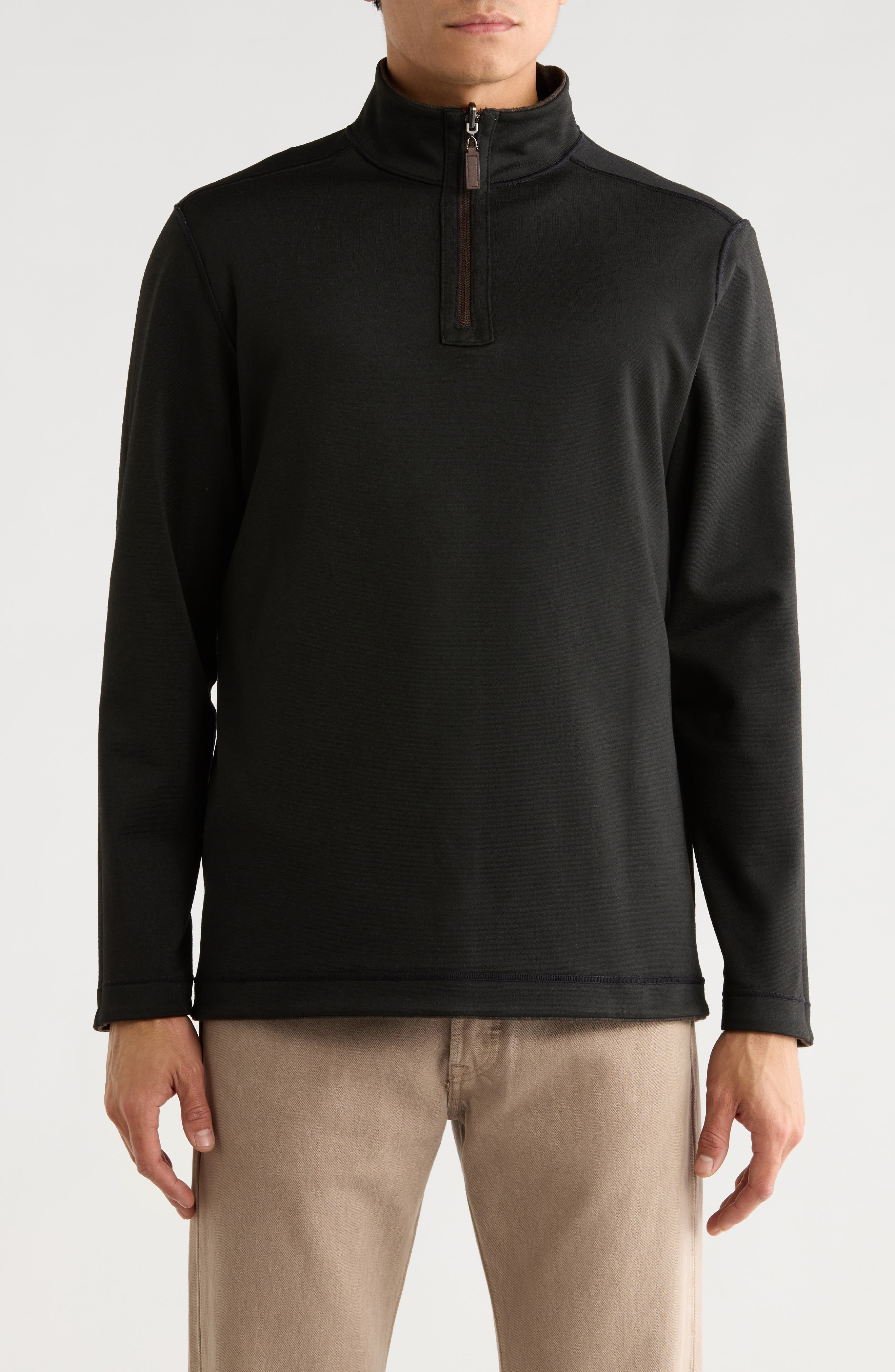 NICOBY Reversible Quarter-Zip Pullover