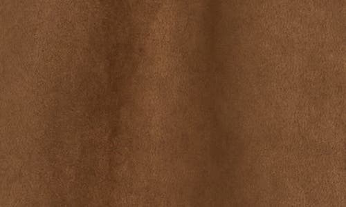 Max Studio Faux Suede Miniskirt In Brown