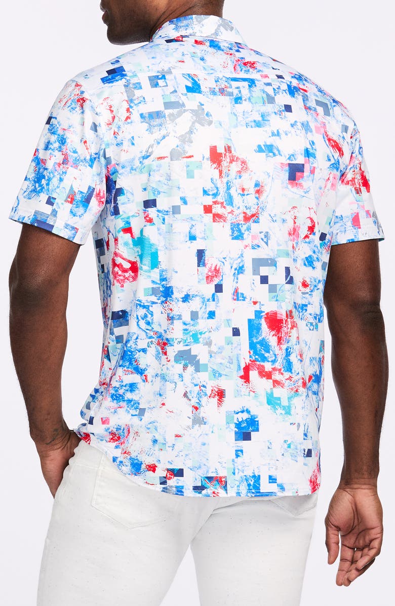 Robert Graham Milbridge Knit Polo, Alternate, color, 