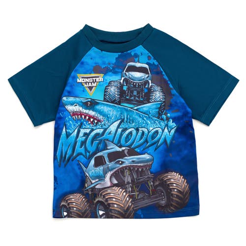 Monster Jam 3pc Tank Top, Tee & Shorts Set In Multi