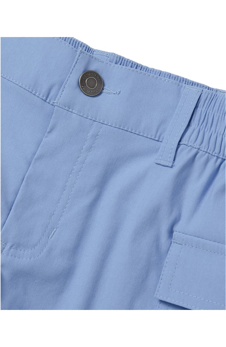 Lands' End Girls Woven Utility Shorts, Alternate, color, Robins Egg