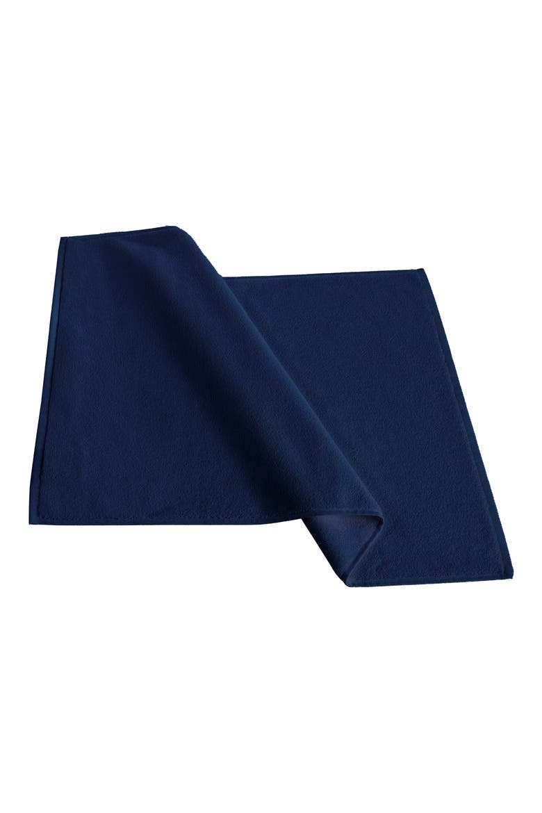 Puresoft 2-Piece Turkish Cotton Bath Mat Set, Alternate, color, NAVY