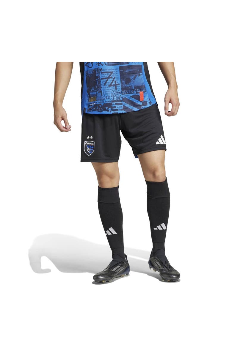 adidas Men's adidas Black San Jose Earthquakes Home 2025 Headliner Authentic Shorts, Main, color, Black
