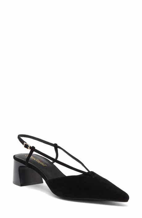 Jeffrey Campbell Annemarie Slingback Pointed Toe Pump