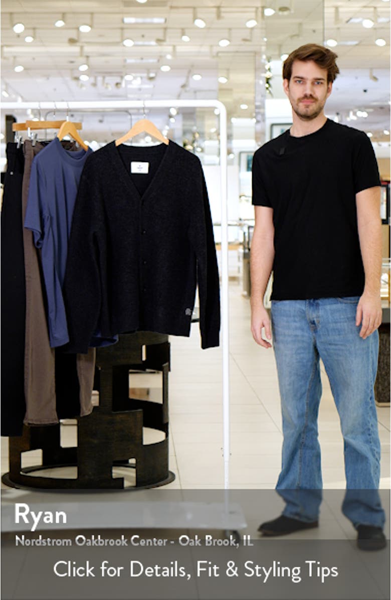 Textured Wool & Cotton Bouclé Cardigan, sales video thumbnail