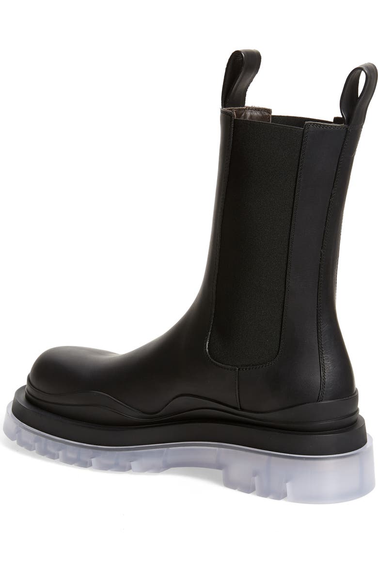 Bottega Veneta Clear Sole Chelsea Boot, Alternate, color,
