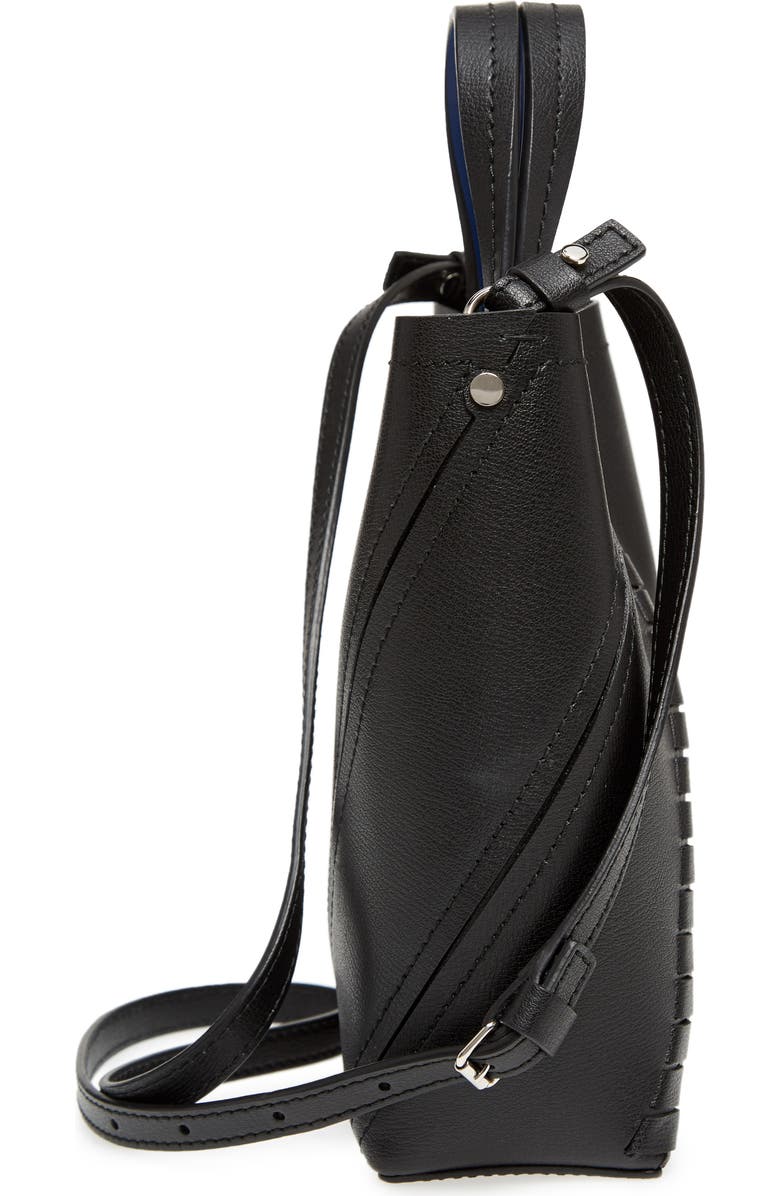 Proenza Schouler Mini Hex Whipstitch Calfskin Leather Tote, Alternate, color,