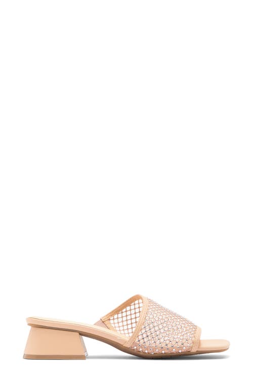 Reaction Kenneth Cole Buenita Slide Sandal In Toasted Almond