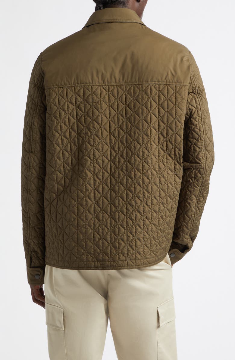 Moncler Theoline Quilted Down Jacket, Alternate, color, Backwoods