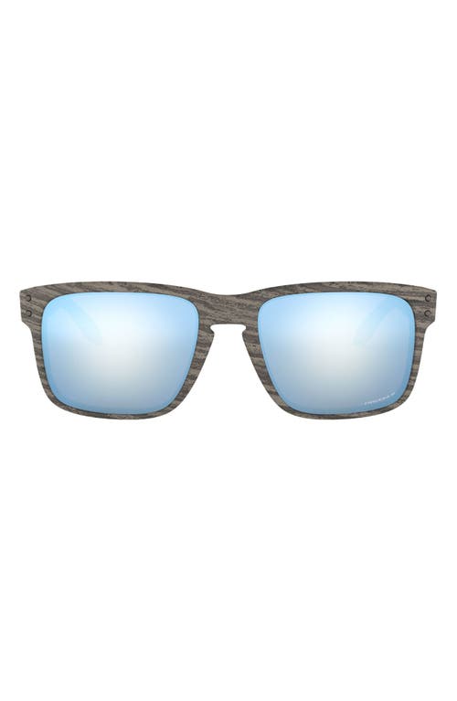 Oakley Holbrook™ 57mm Prizm™ Polarized Keyhole Sunglasses In Wood Green