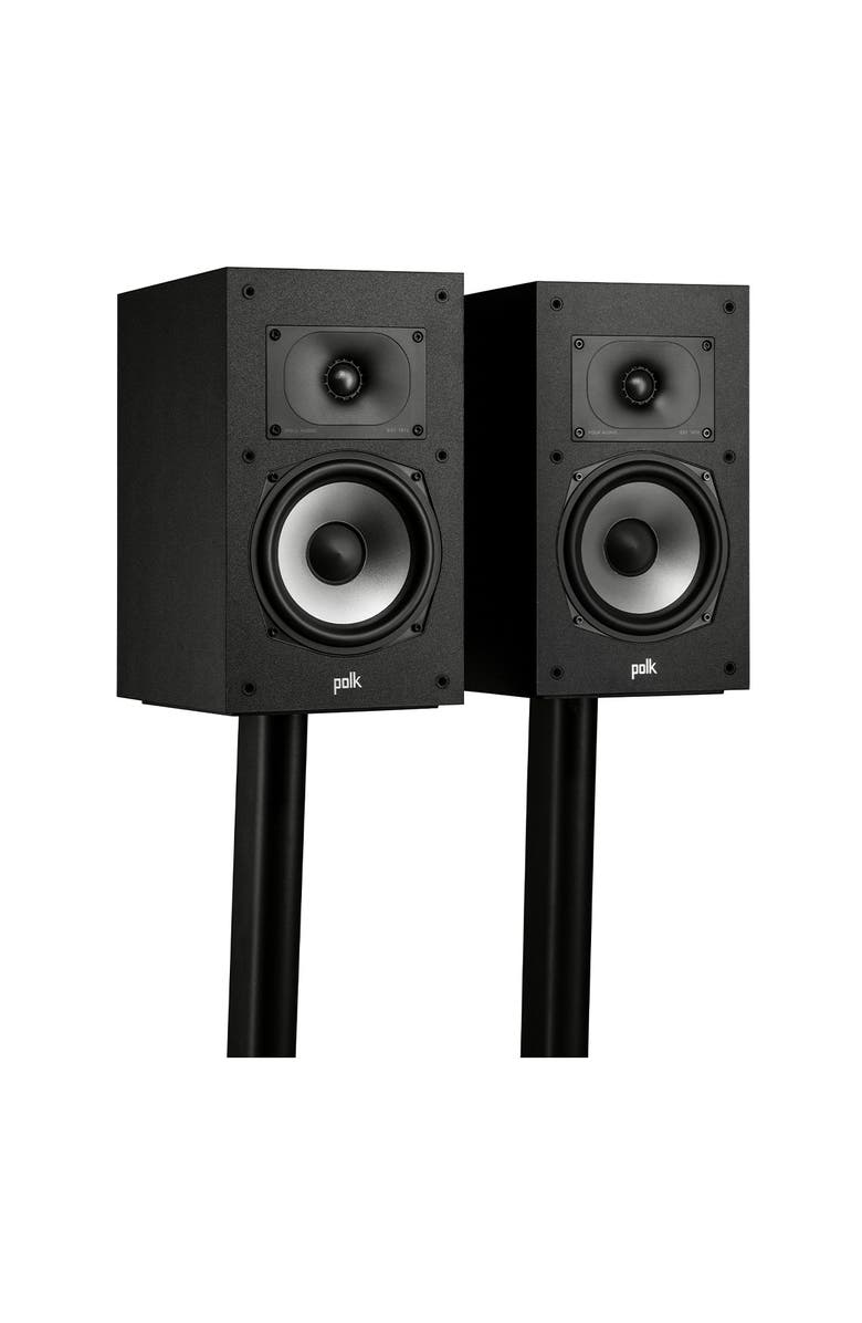 Polk Audio Monitor XT20 High-Resolution Bookshelf Speakers - Pair, Alternate, color, Black
