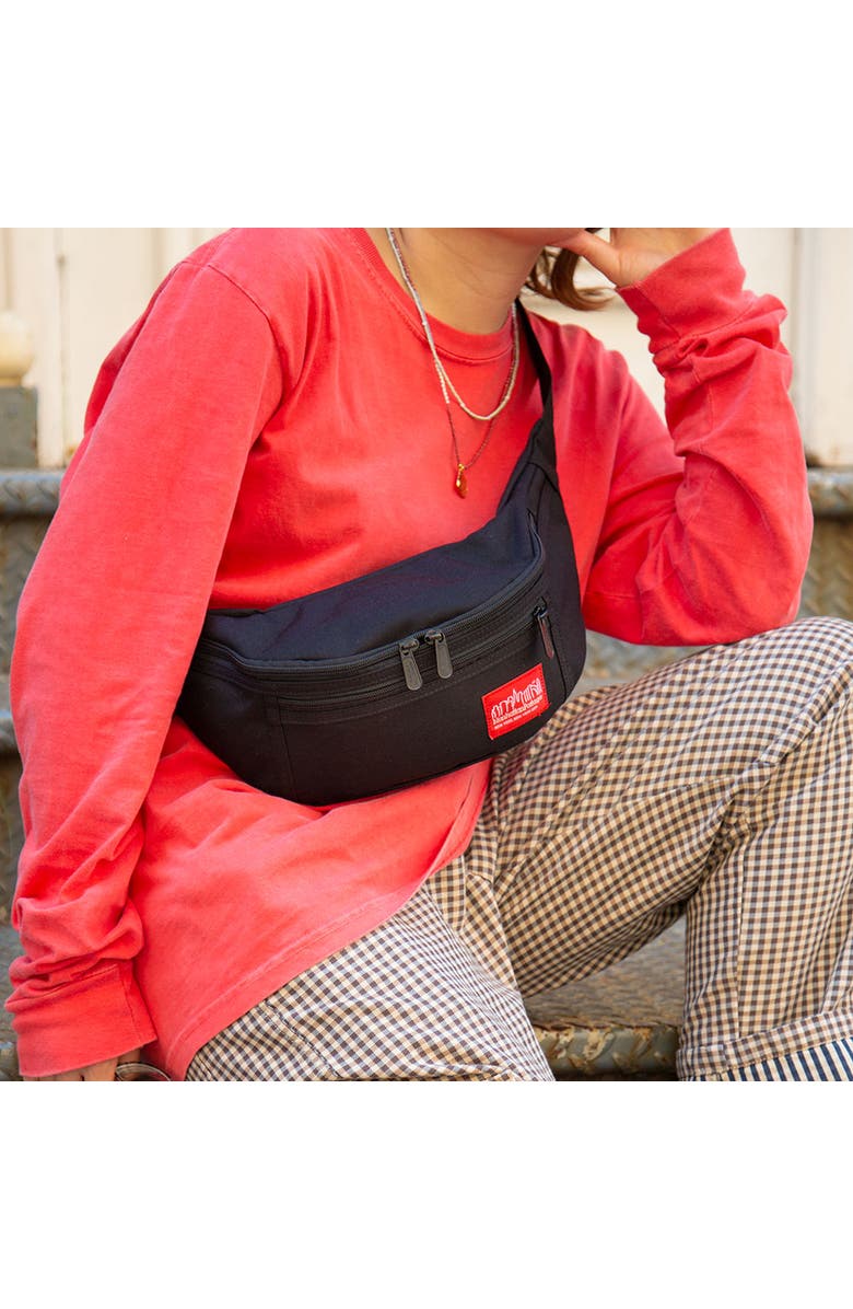 Manhattan Portage Alleycat Belt Bag, Alternate, color, Black