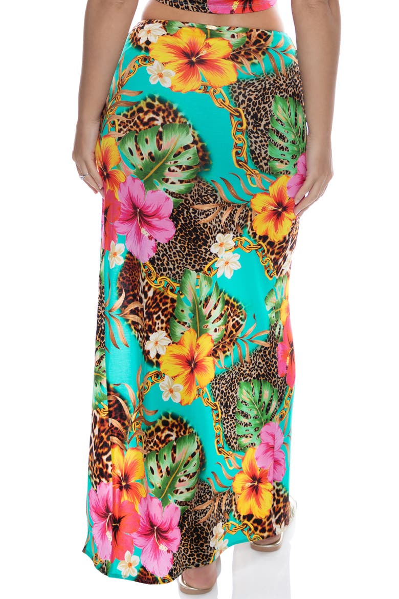 Chain Skirt, Alternate, color, Floral