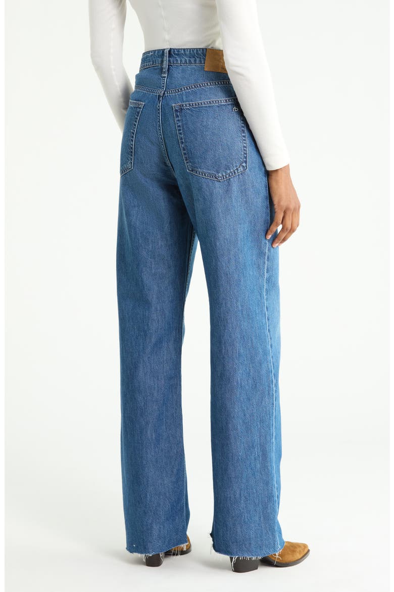 Logan Wide Leg Jeans, Alternate, color, DELMONT