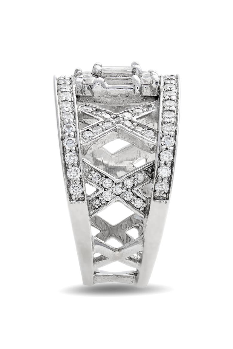 Clarity Lattice Diamond Ring, Alternate, color, 18KWG