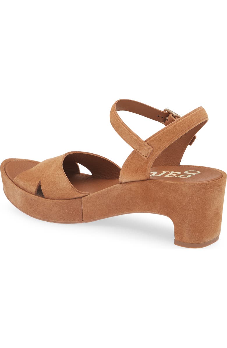 Pedro Garcia <p>Dido Suede Ankle Strap Sandal (Women)</p>, Alternate, color, Adobe Castoro