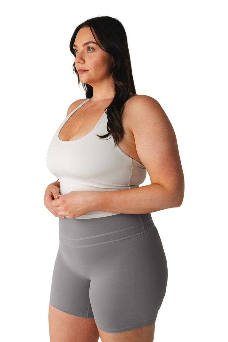 Revive Racer Tank, Alternate, color, Ash