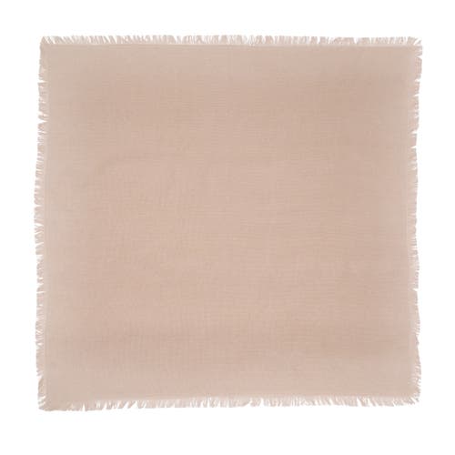 C & F Home C&f Home Frayed Sand Napkin Set Of 6 In Brown