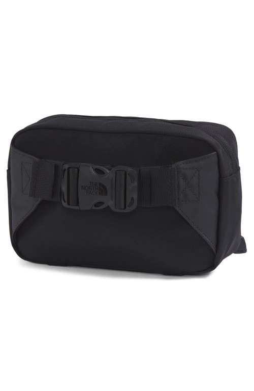 The North Face Base Camp Canvas Belt Bag In Tnf Black/asphalt Grey