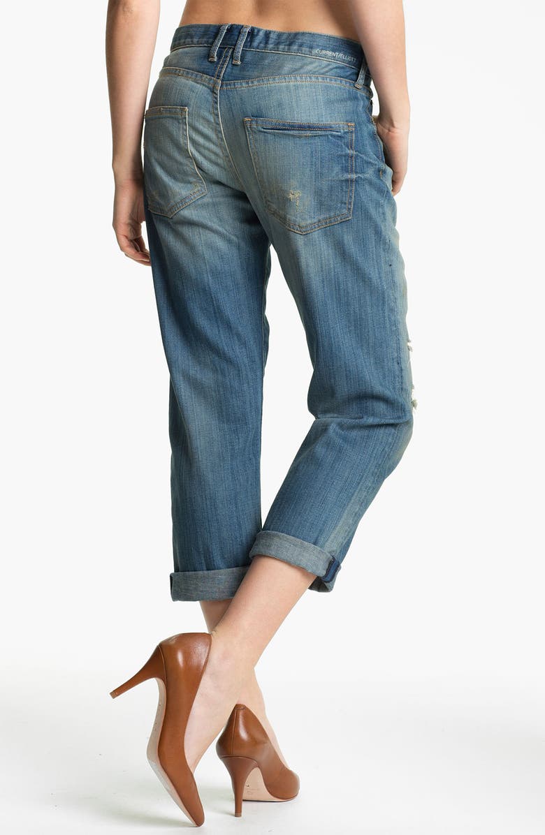 Current/Elliott 'The Boyfriend Jean' Stretch Jeans, Alternate, color,