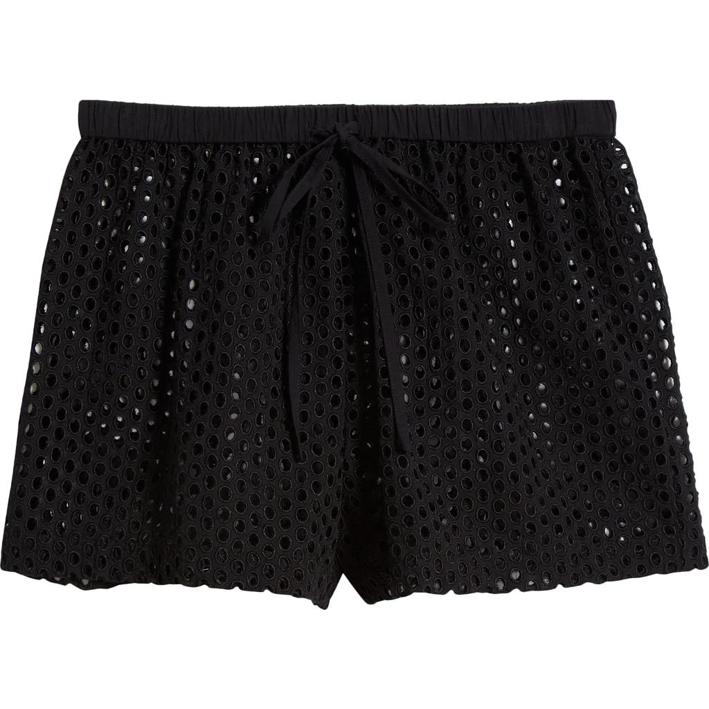 Solid & Striped The Nancy Shorts Noir In Noir
