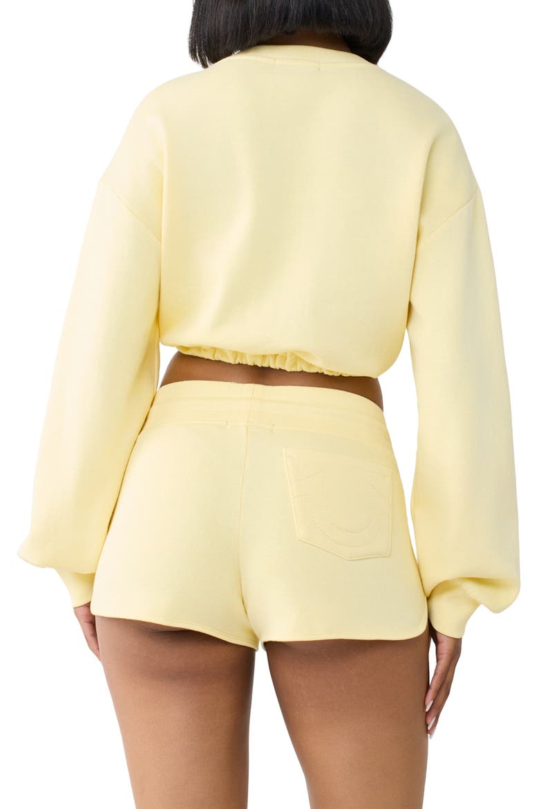 V-Notch Graphic Sweatshirt, Alternate, color, DOUBLE CREAM