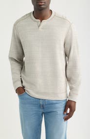 Tommy Bahama Fairmonte Abaco Reversible Notch Neck Sweatshirt