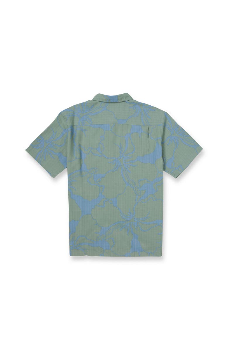 Quiksilver Bay Breeze WM SS Short Sleeve Shirt, Alternate, color, Lily Pad